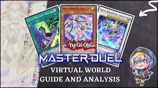 VIRTUAL WORLD GUIDE and ANALYSIS  MASTER DUEL Format [upl. by Sink]