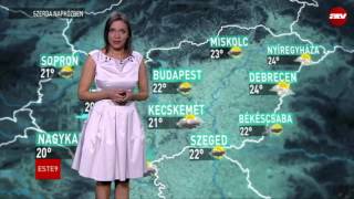 ATV időjárásjelentés 20160511 [upl. by Dlorej]