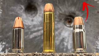 357 Sig vs 9mm vs 357 Mag Cant Believe The Results [upl. by Monjo]