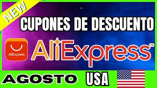 Aliexpress AGOSTO 2024  Cupones de Descuento Aliexpress AGOSTO 2024 [upl. by Aznaed]