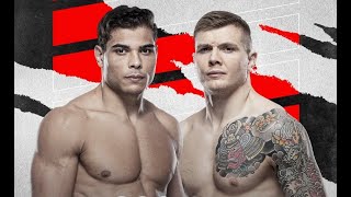 Marvin Vettori vs Paulo Costa full fight highlights [upl. by Hemingway]