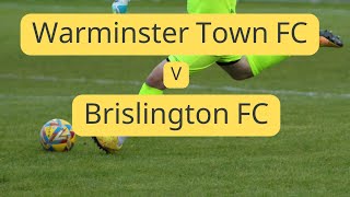 Warminster Town FC v Brislington FC [upl. by Zizaludba]