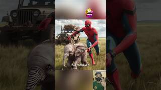 Animal rescue 🔥 who is best  Spiderman vs Venom Vs Captain america brawlstars spiderman warzone [upl. by Matheny]