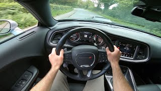 Point Of View  Driving A Dodge Challenger  2017 Dodge Challenger RT Shaker 345 V8 Hemi Auto Drive [upl. by Rickert]