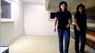 Line Dance LOVE von Doug amp Jackie Miranda [upl. by Ayalahs]