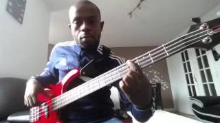 Guitare Basse Eben Ezer Past Moise Mbiye [upl. by Almeda]