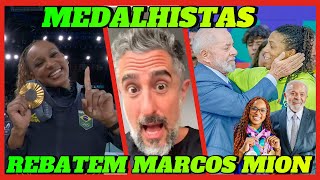 Nossas medalhistas rebatem fala de Marcos Mion e agradecem ao Presidente Lula pelo BOLSA ATLETA [upl. by Tammie]