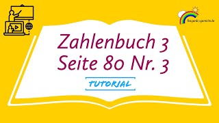 Zahlenbuch 3 S 80 Nr 3 [upl. by Brebner799]