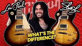 Gibson Slash Les Paul vs 50s Standard  Whats The Difference [upl. by Ynnavoeg]