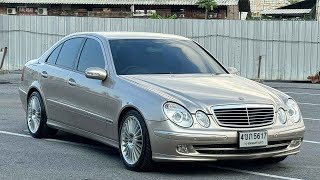 💥 ไมล์ 78000 💥🔥 MercedesBenz E240 ปี2004 🔥 รถมือสองราคาถูก [upl. by Ecertap]