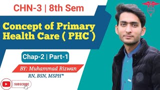 Chap2  Part1  Concept of Primary Health Care  CHN3  8th Sem  BSN Lectures UrduHindi [upl. by Arrekahs]