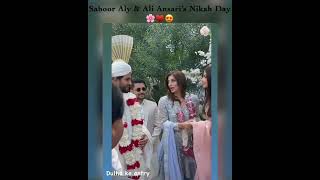 Saboor Aly wedding  saboor Aly amp Ali Ansari wedding  saboor Aly ka nikkah amp rukhsati  Ali Ansari [upl. by Wiebmer]