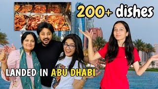 My 1st Abu dhabi trip  Breakfast me 200 dishes millin 😱   Rabia Faisal  Sistrology [upl. by Dott]