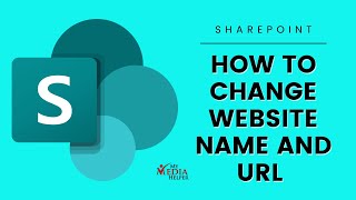 How To Change Your SharePoint Domain Website URL and Website Name [upl. by Kelsey]