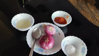 ഉള്ളി മുളക് ചമ്മന്തി  Ulli Mulaku Chammanthi for Kappa Dosa amp Idli  Kerala style recipes [upl. by Hplar]