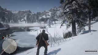 Red Dead Redemption 2  Legendary Bison Location And Hunt [upl. by Engdahl]