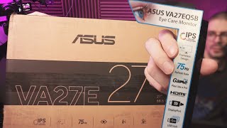 ASUS VA27EQSB 27 inch Eye Care IPS Monitor Overview [upl. by Ainolloppa]