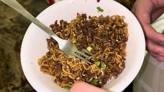 Viral One Pot Mongolian Beef Ramen Recipe [upl. by Seften]