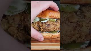 Pickle Brine Fried Chicken Sandwhich [upl. by Jangro]