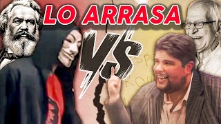 🔴 ¡FEROZ 💥 Morás REFUTA y EDUCA a COMUNISTA ALOCADO que interrumpe conferencia y TODO TERMINA MAL 🔥 [upl. by Sibeal528]