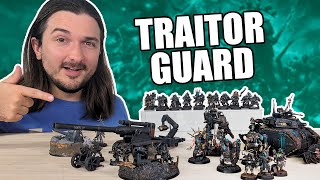 Every Model Kitbashed  Daves Traitor Guard Showcase [upl. by Arlon]