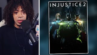 First Time Reacting To ALL Injustice 2 CutscenesStory Full Movie [upl. by Jerold316]