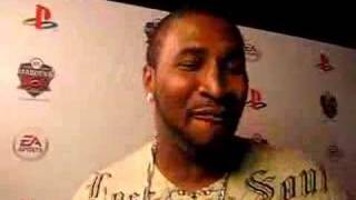 Daunte Culpepper at Madden 09 Party [upl. by Randal559]