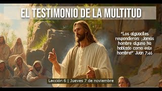 EL TESTIMONIO DE LA MULTITUD [upl. by Kinnie]