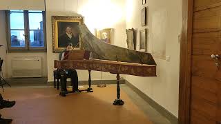 Giulia Nuti plays D Scarlatti  La Sala del Cembalo di Palazzo SforzaCesarini [upl. by Maryjane222]