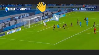 Khvicha Kvaratskhelia goal vs Monza  😱😱😱 [upl. by Yentterb834]