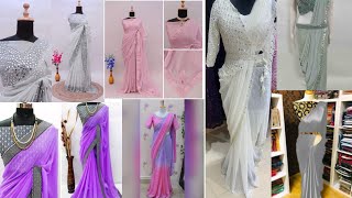 fancy saree ka designfashion style sareemasteralima [upl. by Sherer5]