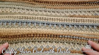 EASY How to Crochet The Essential Fall Afghan  Easy Crochet Tutorial [upl. by Twedy296]