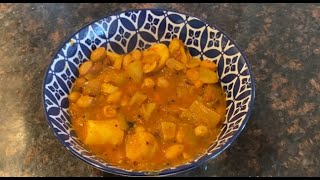 Sweet potato curry with peanuts [upl. by Ayisan]