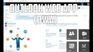 Office 365 Outlook Web App OWA Basics [upl. by Astrid]