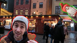 traditional Swedish Christmas Market  Stockholm Sweden [upl. by Dode]