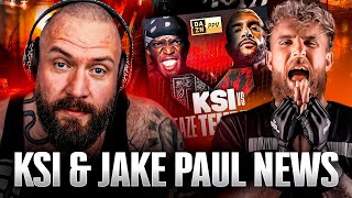 KSI vs FaZe Temperrr CONFIRMED  Jake Paul To Fight MMA [upl. by Allekram]