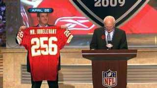 NFL Last Draft Pick 20082017 Mr Irrelevant [upl. by Lezlie306]