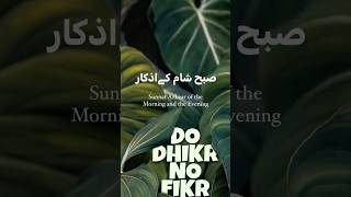 Sunnat Azkar Of Morning amp Evening  DeenIslamm  translation refrence [upl. by Thistle]