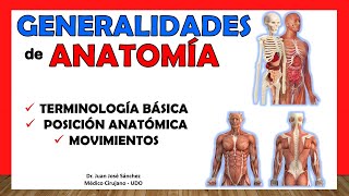 🥇 GENERALIDADES DE ANATOMÍA  Posición Anatómica Terminología Anatómica ¡Fácil y Sencillo [upl. by Zobias]