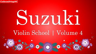 Suzuki Violin Book 4 NO ADS [upl. by Eruza]