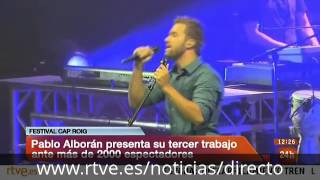 Pablo Alborán presenta su tercer trabajo ante más de 2000 espectadores [upl. by Naiditch]