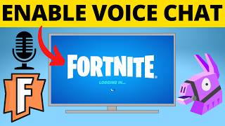 How to Turn On Fortnite Voice Chat  Enable Voice Chat in Fortnite [upl. by Grath473]