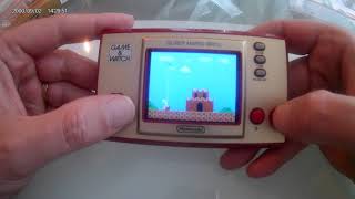 Nintendo Game amp Watch Super Mario Bros Unboxing and Gameplay [upl. by Jp159]