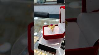 🟥 TOP TRENDING GOLD JEWELLERY RING DESIGN 🟥 gold goldaccessories dubaigoldjewellery goldrings [upl. by Idyak]