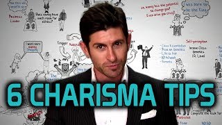 How to be more Charismatic  6 Charisma Tips to be more Charming and Attractive [upl. by Lamberto]