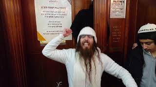 Hasidic techno dance epic uman Ukraine [upl. by Yelrak623]