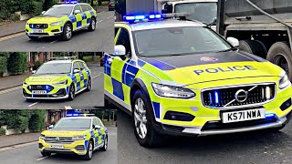 BULLHORN Multiple Driving Training Vehicles Responding Greater Manchester Police [upl. by Yorled]