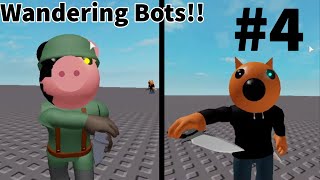 How to make a Wandering Piggy bot with Jumpscare camera 4 Roblox Studio Tutorial  WANDERING BOTS [upl. by Dudden]