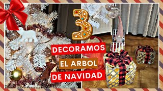 Como DECORAR un ARBOL DE NAVIDAD elegante y sencillo VLOGMAS 2023 Pucelana87 [upl. by Elletsirk469]