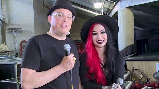 Ash Costello of New Years Day talks touring with Halestorm Women in Rock and more [upl. by Alaehcim]